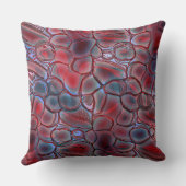 柔らかい光フレアまたは膨張した赤い細胞組織 クッション (裏面)