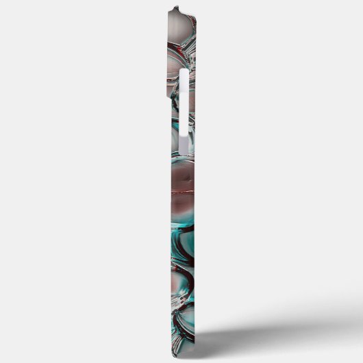 柔らかい光反射を持つ銅細胞にシアン化 Case-Mate iPhoneケース (裏面 / 左)