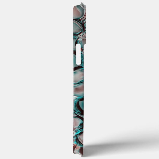 柔らかい光反射を持つ銅細胞にシアン化 Case-Mate iPhoneケース (裏面 / 右)