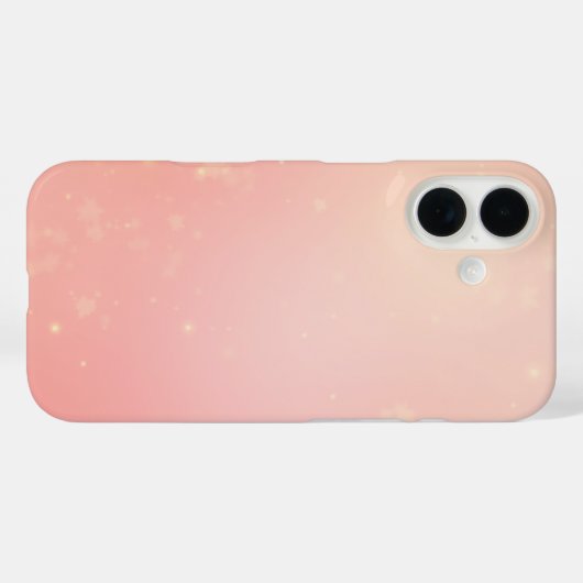 柔らかい冬のグローiPhoneケース Case-Mate iPhoneケース (裏面 (横))