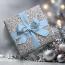 柔らかい冬の青無地の1.5インチ