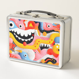 柔らかい型枠（歯とパターン） メタルランチボックス