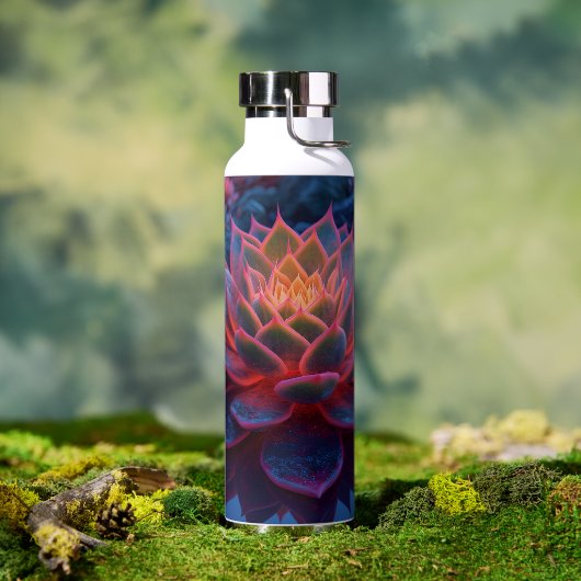 柔らかい夕べ光で魅惑の多肉汁 ウォーターボトル (アウトドア)