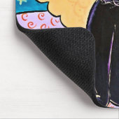 柔らかい天使猫 マウスパッド (コーナー)