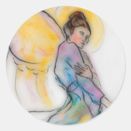 柔らかい天使 ラウンドシール