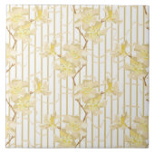 柔らかい夾竹花 タイル (正面)