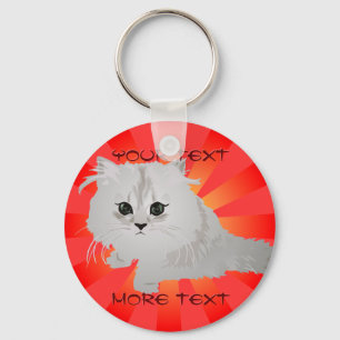 柔らかい子ネコKeychain キーホルダー