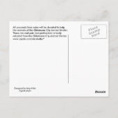 柔らかい子犬3855 ポストカード (裏面)