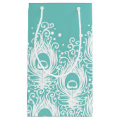 柔らかい孔雀の羽 スモールペーパーバッグ (正面)