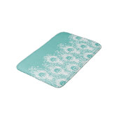 柔らかい孔雀の羽 バスマット (アングル)