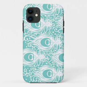 柔らかい孔雀の羽 iPhone 11 ケース