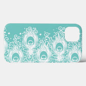 柔らかい孔雀の羽 Case-Mate iPhoneケース (裏面 (横))