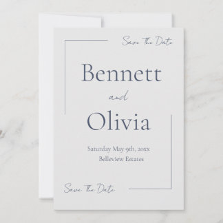 柔らかい季節の結婚式は日付を保存する セーブザデート