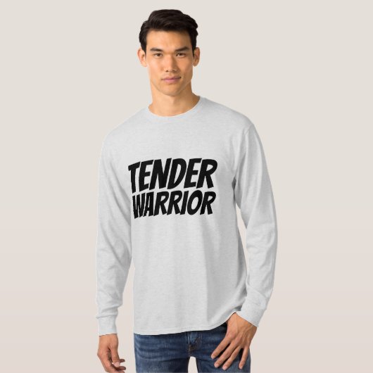 柔らかい戦士の人のTシャツ Tシャツ (正面フル)