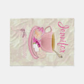 柔らかい正式のパーティーのパーティー フリースブランケット (正面(横))