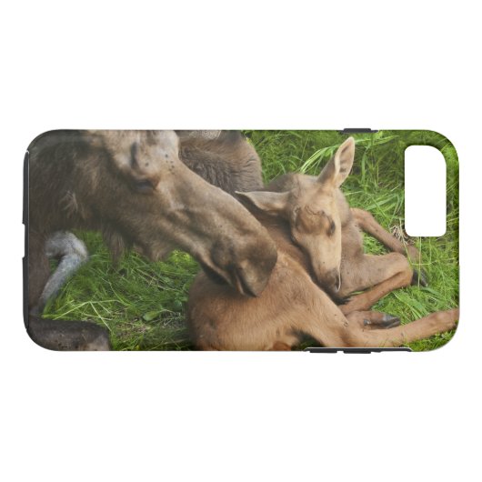 柔らかい母ムース Case-Mate iPhoneケース (裏面(横))