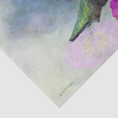 柔らかい水彩画のぶんぶんいう鳥のティッシュペーパー 薄葉紙 (詳細)