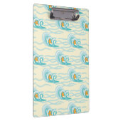 柔らかい波パターン クリップボード (右)