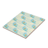 柔らかい波パターン タイル (側面)