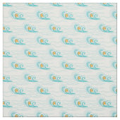 柔らかい波パターン ファブリック (見本)