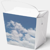 柔らかい白い斜視の雲 フェイバーボックス (裏面)