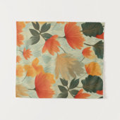 柔らかい秋の庭 タペストリー (正面(横))