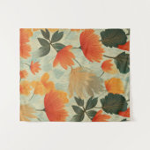 柔らかい秋の庭 タペストリー (正面(横))