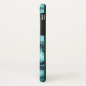 柔らかい空色のかわいいのハートの背景 Case-Mate iPhoneケース (裏面/左)