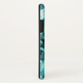 柔らかい空色のかわいいのハートの背景 Case-Mate iPhoneケース (裏面/右)