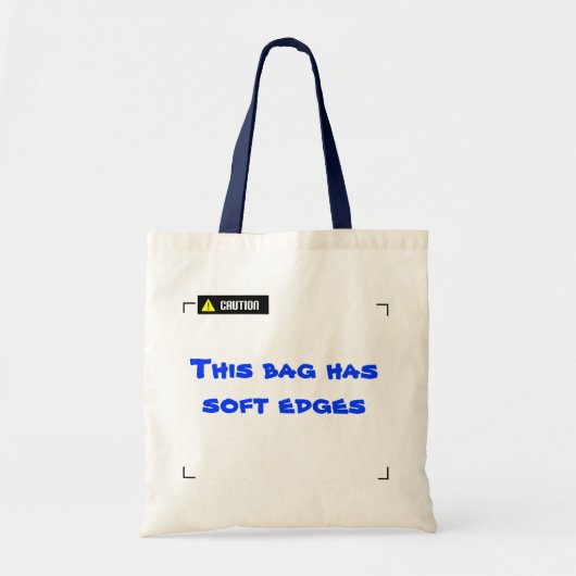 柔らかい端が付いているバッグ トートバッグ (正面)