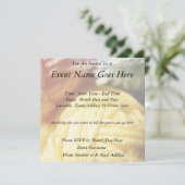 柔らかい糸玉 招待状 (スタンド正面)