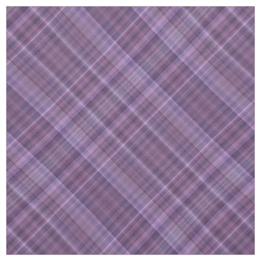 柔らかい紫色の格子縞 ファブリック (見本)