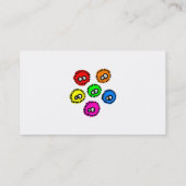 柔らかい細菌 名刺 (裏面)