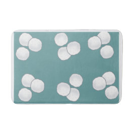 柔らかい綿玉浴場エレガントデザイン バスマット