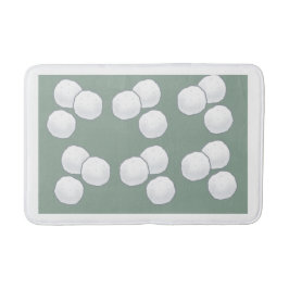 柔らかい綿玉浴場エレガントデザイン バスマット