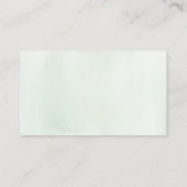 柔らかい緑の本リクエスト赤ちゃんシャワーカード エンクロージャーカード (裏面)