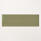 柔らかい緑の竹のテクスチャーヨガマット ヨガマット (裏面(横))