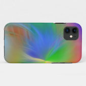 柔らかい羽のような虹色 Case-Mate iPhoneケース (裏面(横))