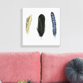 柔らかい羽I キャンバスプリント (インサイチュ (リビング))