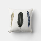 柔らかい羽I クッション (正面)