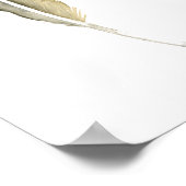 柔らかい羽I ポスター (角)