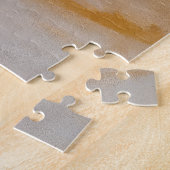 柔らかい色の夢のような穏やかな赤い髪の女性 ジグソーパズル (側面)