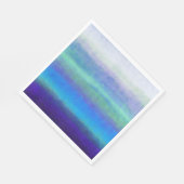 柔らかい色合いの青と緑 スタンダードランチョンナプキン (角)