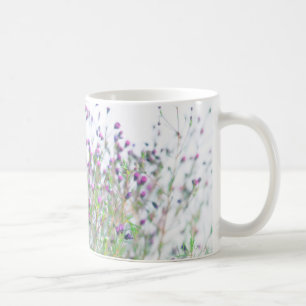 柔らかい花 コーヒーマグカップ