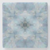 柔らかい花 ストーンコースター (正面)