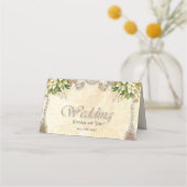 柔らかい花 プレイスカード (裏面)