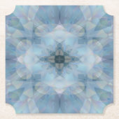 柔らかい花 ペーパーコースター (正面)