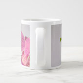 柔らかい花v3 ジャンボコーヒーマグカップ (裏面)