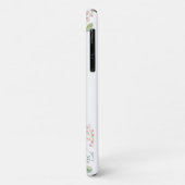 柔らかい葉フローラと小さな芽の花 Case-Mate iPhoneケース (裏面/左)