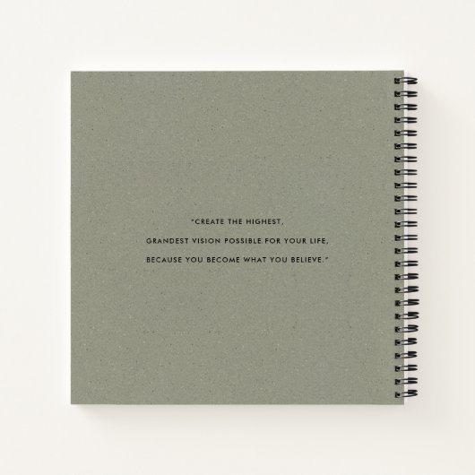 柔らかい薄桃色のグレーのモダン抽象芸術アート波 ノートブック (裏面)